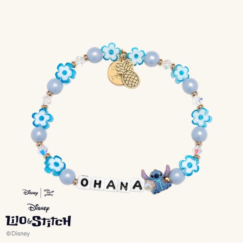 Bracelet Stitch Little Words Project WDW PARKS 2025 M/L